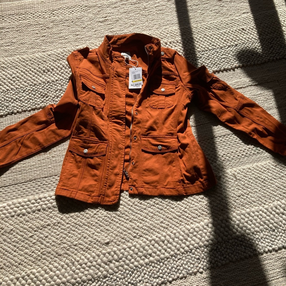 Kensie  Rust Utility Jacket